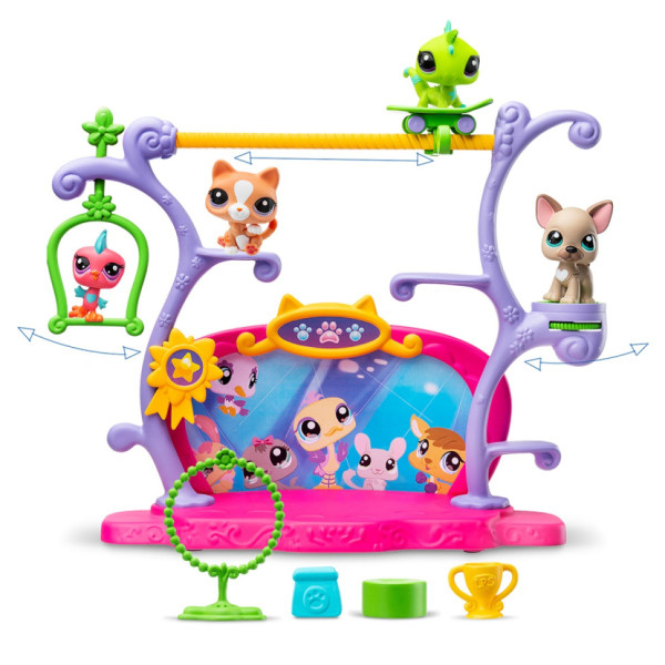 Игровой набор "Шоу Талантов" Littlest Pet Shop 00558 сцена, 2 фигурки, аксессуары(00558)