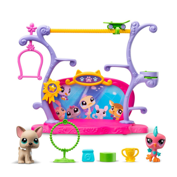 Игровой набор "Шоу Талантов" Littlest Pet Shop 00558 сцена, 2 фигурки, аксессуары(00558)