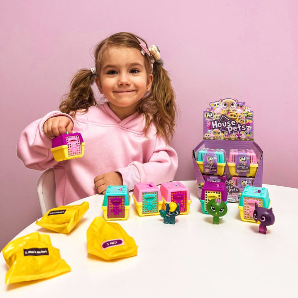 Колекційна фігурка-сюрприз Мій улюбленець House Pets 1065 з перенесенням (1065)