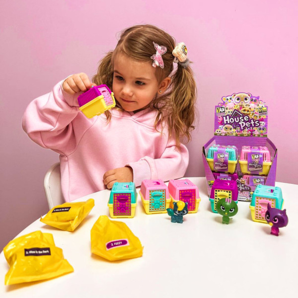 Колекційна фігурка-сюрприз Мій улюбленець House Pets 1065 з перенесенням (1065)