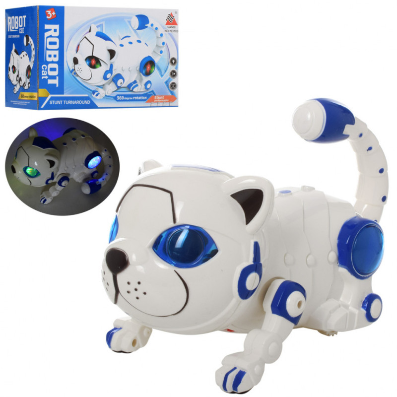 Игрушечное животное Прыгающий кот ND103 на батарейках