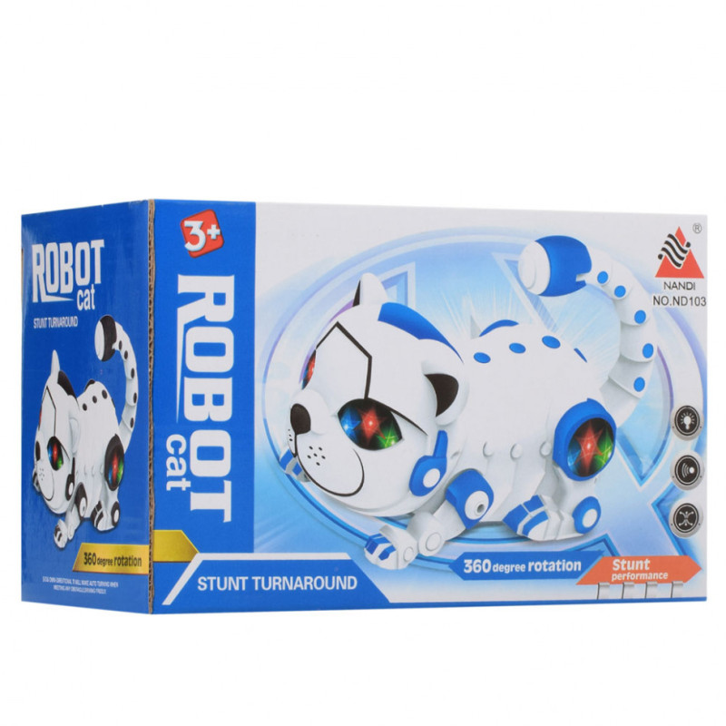 Игрушечное животное Прыгающий кот ND103 на батарейках