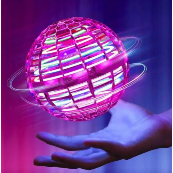 Літаюча куля-спіннер Flynova pro 368FN(Pink) зі світлом (368FN(Pink))