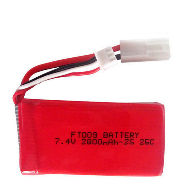 Акумулятор для катера на радіокеруванні FT009 Hot RC Li-Po 2800mAh 7.4V