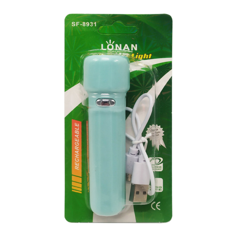 Ліхтарик кишеньковий на акумуляторі Ручний Lonan SF 8931