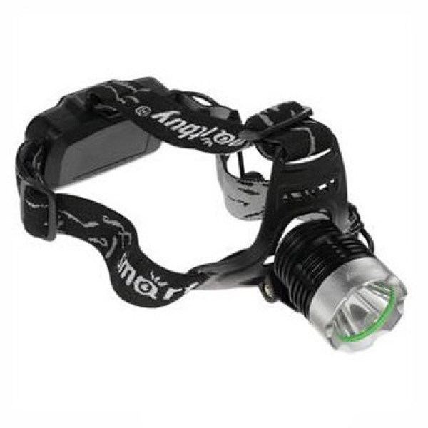 Светодиодный фонарь налобный на аккумуляторе 1858F с зарядкой от сети + АЗУ