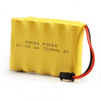 Акумулятор для іграшок на радіокеруванні Ni-Cd 6V 700 mAh