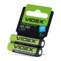 Батарейка лужна Videx Alkaline LR03/AAA блістер 2 штуки мініпальчики