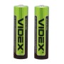 Батарейка щелочная Videx Alkaline LR03/AAA блистер 2 штуки минипальчики