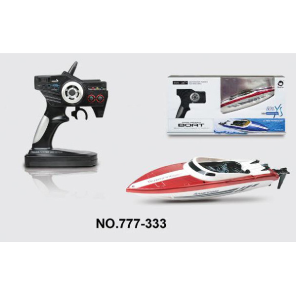 Катер на радиоуправлении 777-333r Красный