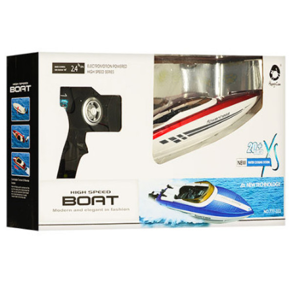 Катер на радиоуправлении 777-333r Красный