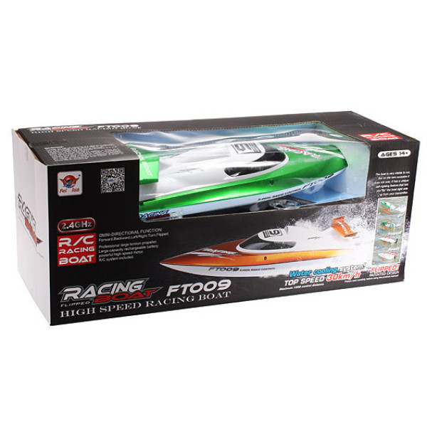 Катер на радиоуправлении Fei Lun FT009 High Speed Boat (Зеленый)