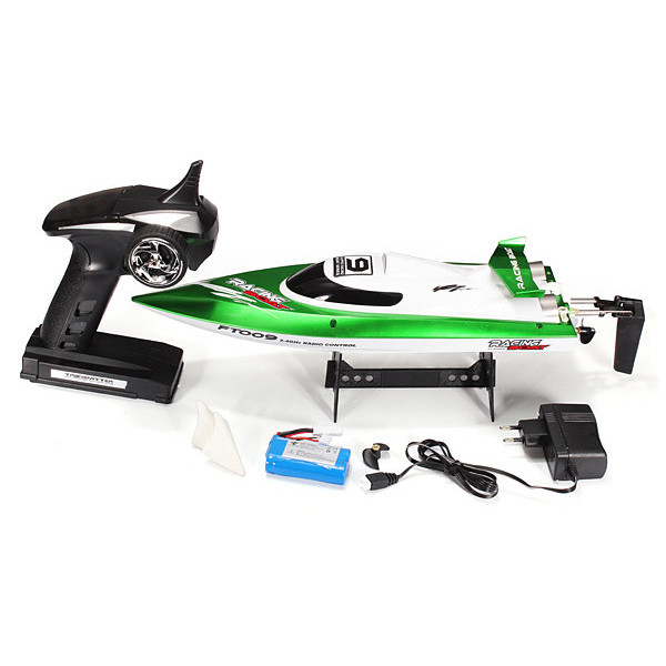 Катер на радиоуправлении Fei Lun FT009 High Speed Boat (Зеленый)
