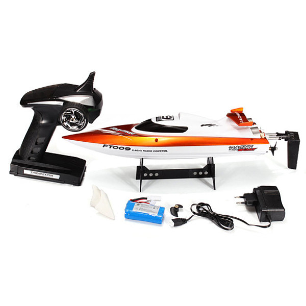 Катер на радиоуправлении Fei Lun FT009 High Speed Boat (Оранжевый)