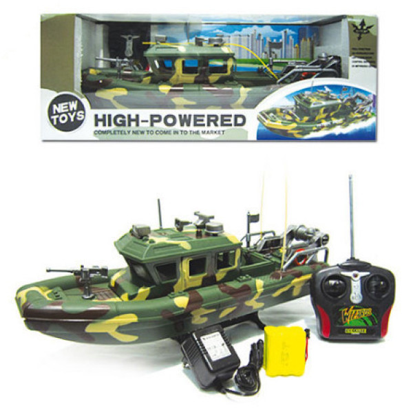 Военный катер на радиоуправлении M 1264, 3 функции
