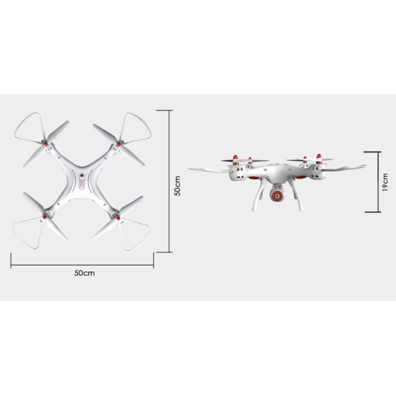 Квадрокоптер на радіокеруванні Syma X8SW з FPV-камерою