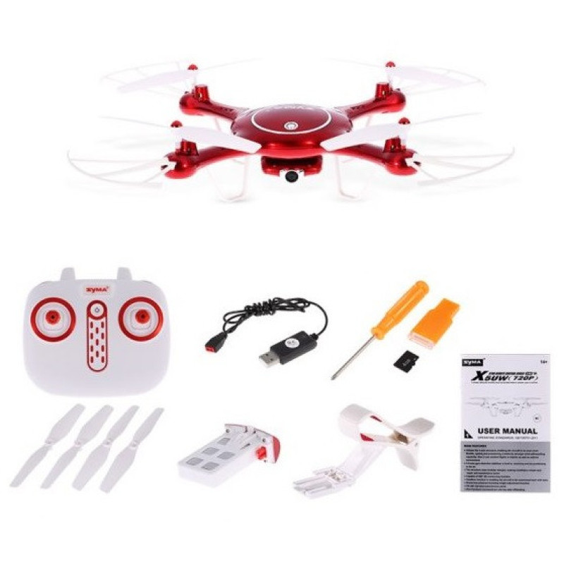 Квадрокоптер на радіокеруванні з камерою Syma X5UW, FPV система