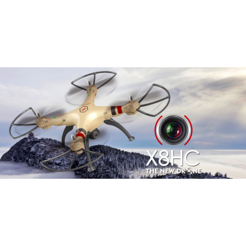 Квадрокоптер на радіокеруванні Syma X8HC з камерою