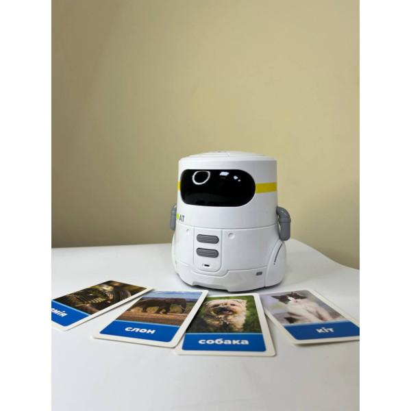 Розумний робот з навчальними картками AT-ROBOT 2 AT002-01-UKR сенсорне керування (AT002-01-UKR)