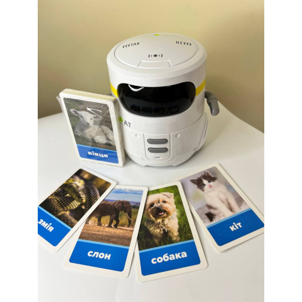 Розумний робот з навчальними картками AT-ROBOT 2 AT002-01-UKR сенсорне керування (AT002-01-UKR)
