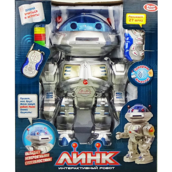 Интерактивный робот на радиоуправлении Линк 9365/9366 со светом и музыкой