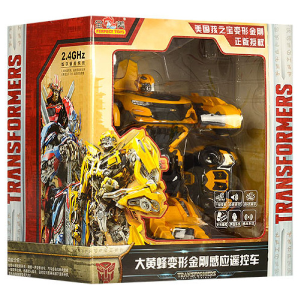 Трансформер Бамблби на радиоуправлении 757-B006 с мечом