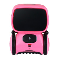 Детская игрушка "Интерактивный робот" AT001-04-UKR розовый, с голосовым управлением (AT001-04-UKR)