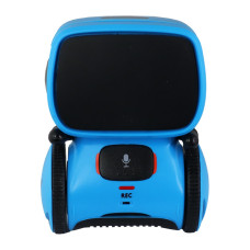 Дитяча іграшка "Інтерактивний робот" AT001-05-UKR синій, з голосовим керуванням (AT001-05-UKR)