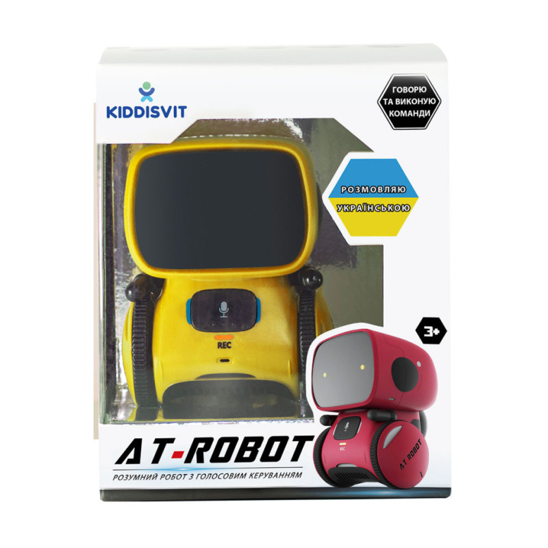 Інтерактивний робот AT-Rоbot AT001-03-UKR з голосовим керуванням