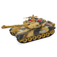 Танк на радіокеруванні 9995(Sand)звук, світло, рухома кабіна (9995(Sand))