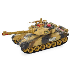 Танк на радіокеруванні 9995(Sand)звук, світло, рухома кабіна (9995(Sand))