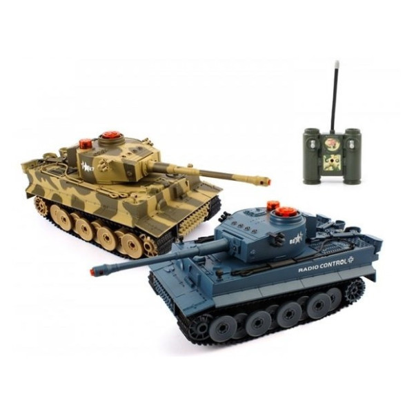 Танк на радіокеруванні 518 зі світлом і звуком