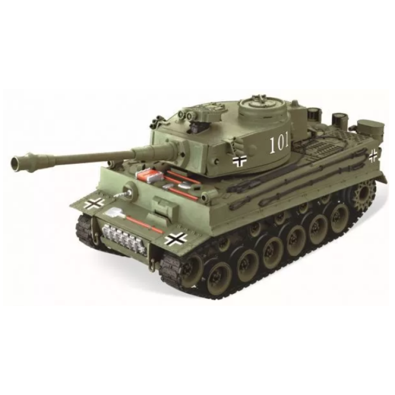 Танк на радіокеруванні Тигр 4101B-1/2 стріляє кульками