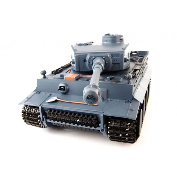 Танк на радіокеруванні German Tiger HENG LONG 3818-1 стріляє кульками