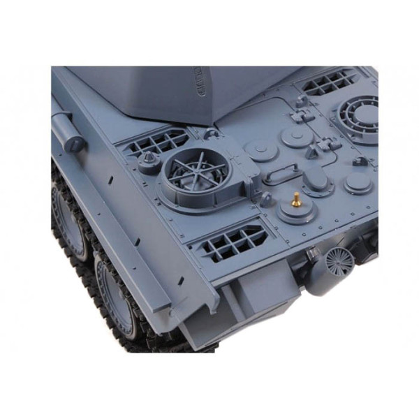 Танк на радіокеруванні German Tiger HENG LONG 3818-1 стріляє кульками