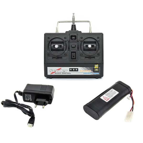 Танк на радіокеруванні German Tiger HENG LONG 3818-1 стріляє кульками