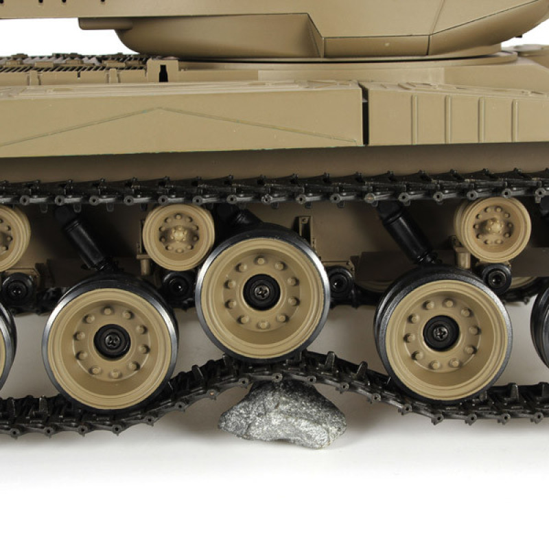 Танк Bulldog на радиоуправлении HENG LONG US M41A3  3839-1 стреляет пульками