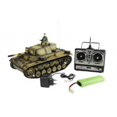 Танк на радиоуправлении Panzerkampfwagen III 3848-1, масштаб 1:16