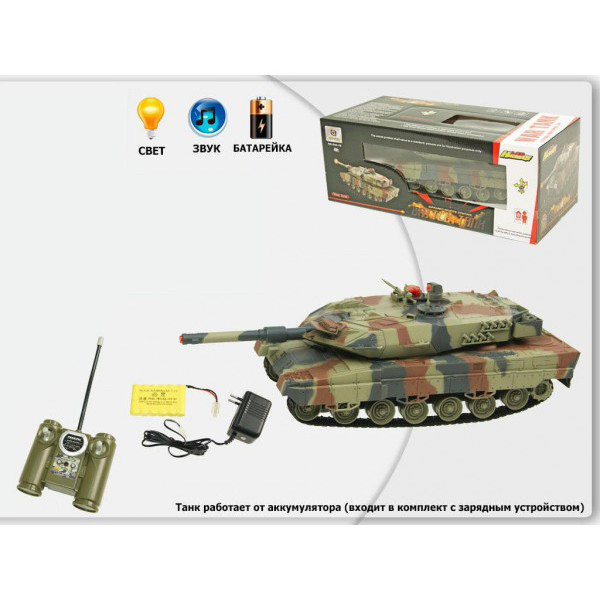 Танк на радіокеруванні 516-10A акумулятор в комплекті