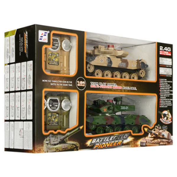 Танковий бій на радіокеруванні 788-4, зі звуком і світлом