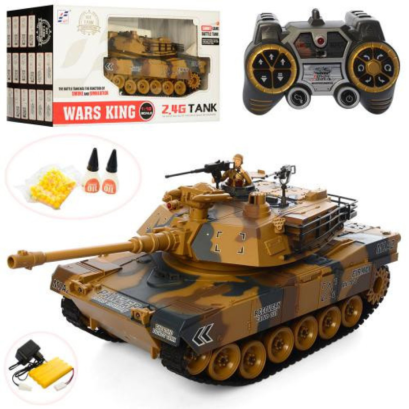 Іграшковий Танк на радіокеруванні 789-1, 1:18