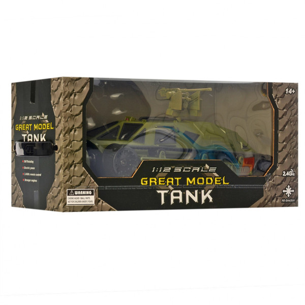 Іграшковий Танк на радіокеруванні FC166 на акумуляторі
