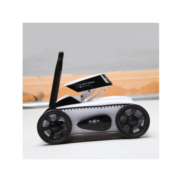 Танк шпигун на радіокеруванні з камерою 777-270 білий