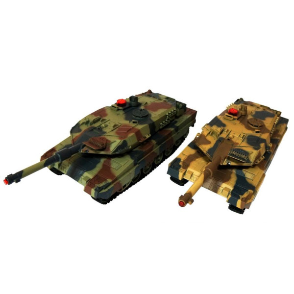 Танковый бой на радиоуправлении HuanQi 558 масштаб 1:24