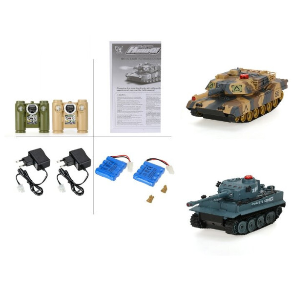 Танковий бій на радіокеруванні 5001 на акумуляторі