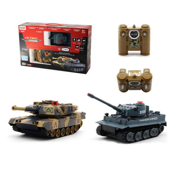 Танковий бій на радіокеруванні 5001 на акумуляторі