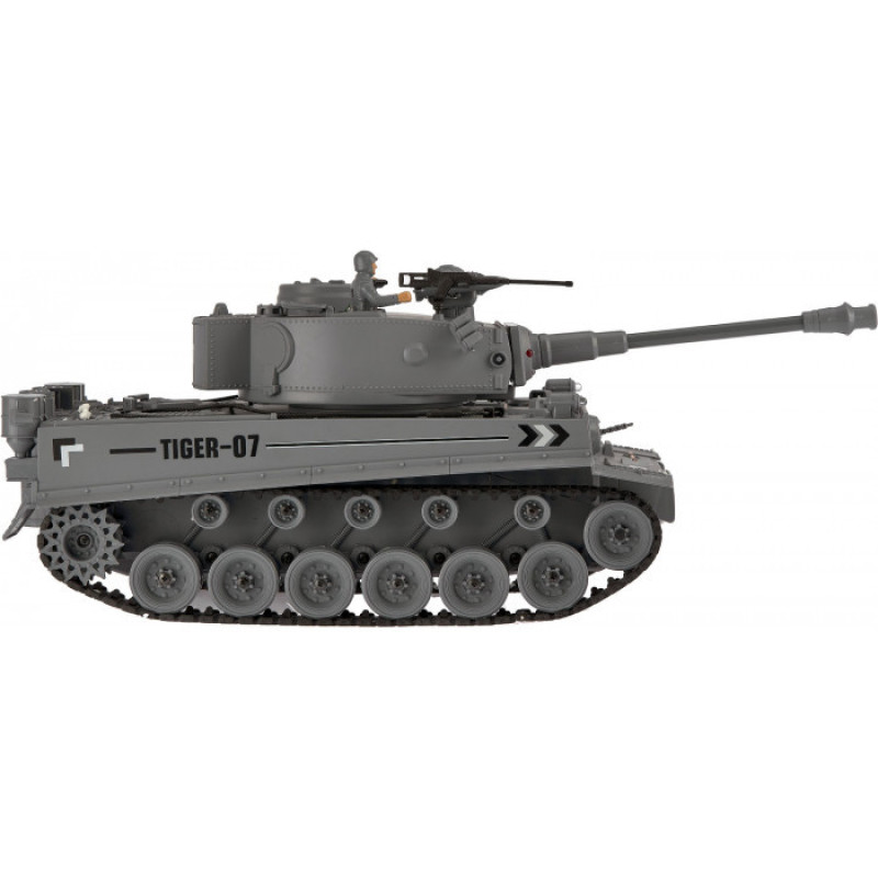 Танк на радиоуправлении TIGER ZIPP Toys 789-3ZT GER, 1:18