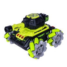 Танк на радіокеруванні KT907A(Light-Green) стріляє гелем, звук, світло (KT907A(Light-Green))