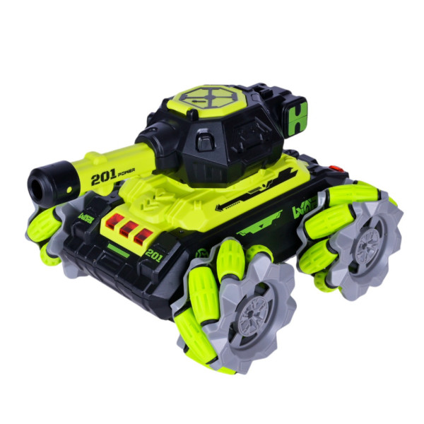 Танк на радіокеруванні KT907A(Light-Green) стріляє гелем, звук, світло (KT907A(Light-Green))