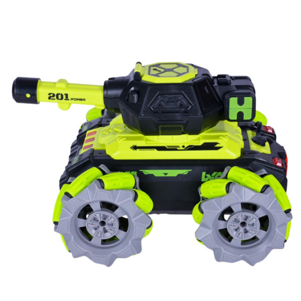 Танк на радіокеруванні KT907A(Light-Green) стріляє гелем, звук, світло (KT907A(Light-Green))